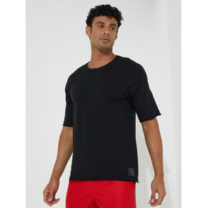 Calvin Klein pánské černé pyžamové tričko - M (UB1)